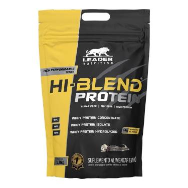 Imagem de Hi-Blend Protein - 1800g Refil Cookies e Cream - Leader Nutrition-Unissex