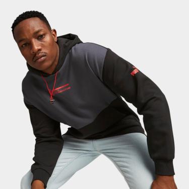 Imagem de Moleton Milan Puma Culture c/Capuz Masculino-Masculino