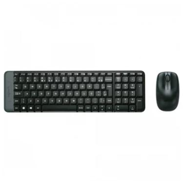 Imagem de Kit Teclado E Mouse Logitech, Mk220, Wireless - 920-004431