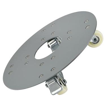 Imagem de Cootack Carrinho de plantas com rodas, suporte de plantas resistente de 217,7 kg com rodas, carrinho de suporte de planta rolante interno/externo com rodízios para jardim, casa, vaso de flores, 30,5