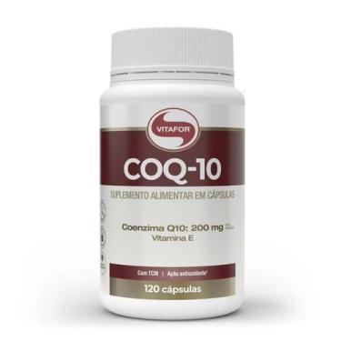 Imagem de Coenzima Q10 Vitafor Coenzima com Vitamina E, 120 Cápsulas 200mg