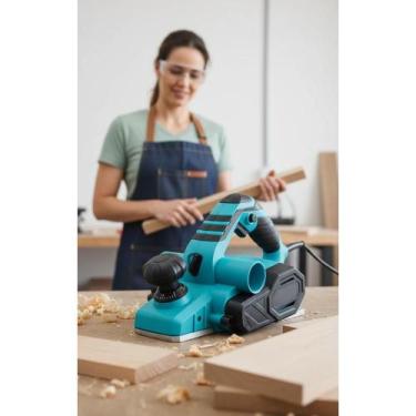 Imagem de Plaina Elétrica Potente 750W - Acabamento Profissional Rápid - Congrat