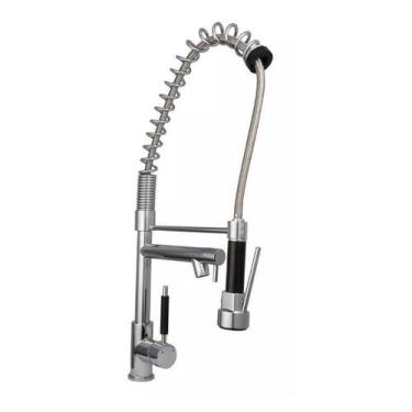 Imagem de Torneira Monocomando Cozinha Gourmet C/ Spray Móvel 50cm - oem