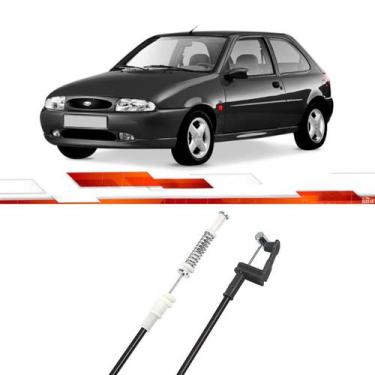 Imagem de Cabo Acionamento Fechadura Dianteira Fiesta 2P 2002 Ate 2006 Serve Ld 