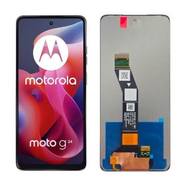 Imagem de Tela Frontal Display LCD Para Motorola Moto G04 G04s G24 Premium sem a