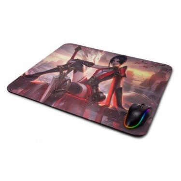 Imagem de Mouse pad Gamer League Of Legends Riven - Starnerd