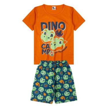 Imagem de Pijama Infantil Menino Laranja -Alemara, 3