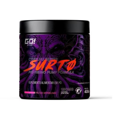Imagem de Pré Treino Surto com Beta Alanina 400g  –  GO NUTRITION-Unissex