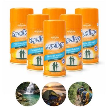 Imagem de 6x REPELENTE DE INSETOS AE REPELLERE 150ML MH