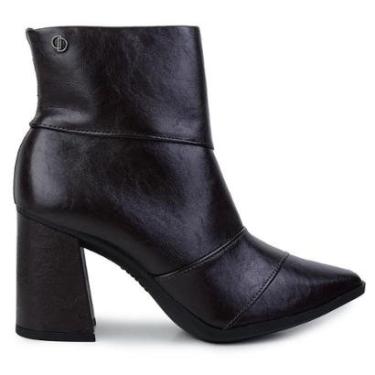 Imagem de Bota Feminina Dakota Stiletto Marrom Ristretto - D2391-2-Feminino