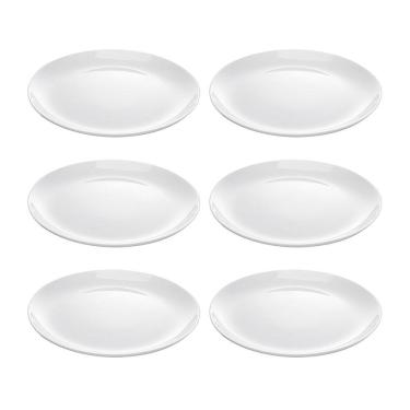 Imagem de Jogo de Pratos Raso de Jantar Essenza Opaline 6 peças 27 cm - Rojemac Profissional