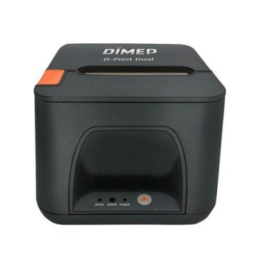 Imagem de Impressora Térmica de Cupom Dimep D-Print Dual, 1D e 2D, 250mm/s, USB 