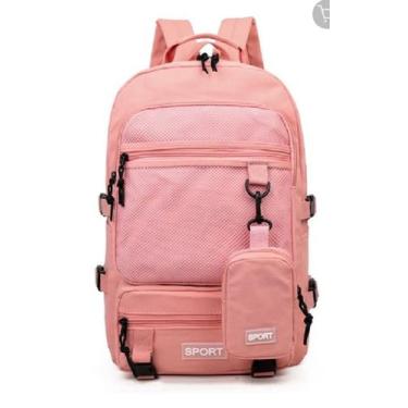 Imagem de Mochila Bolsa Feminina Grande Escolar Casual Moda Fashion - La Fenice,