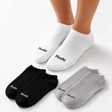 Imagem de Kit Meia c/3 Hoahi Cano Invisivel Toque Macio, Sortida, UN