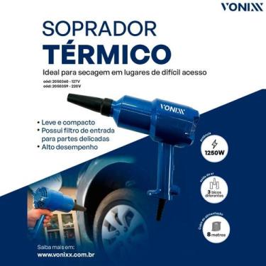 Imagem de Soprador Termico Fast Vonixx 1250W, 110V