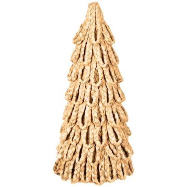 Imagem de Árvore de Natal cone em fibra natural Grillo 41 cm