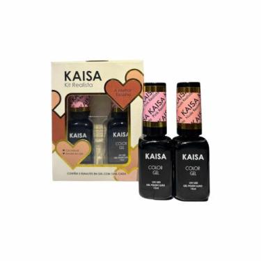 Imagem de Kit Esmalte Realista com Efeito Natural Kaisa 12ml