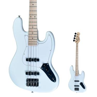 Imagem de Baixo 4 Cordas Jazz Bass Shelter SHJB75 PRO Olympic White