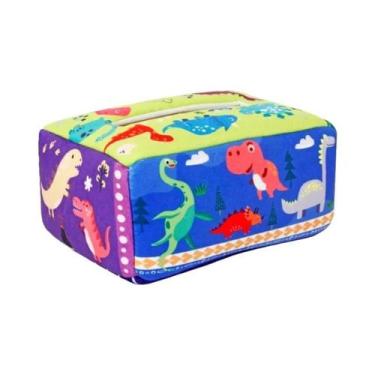 Imagem de Brinquedo Montessori Para Bebês: Caixa Mágica De Lenços, Atividade Edu