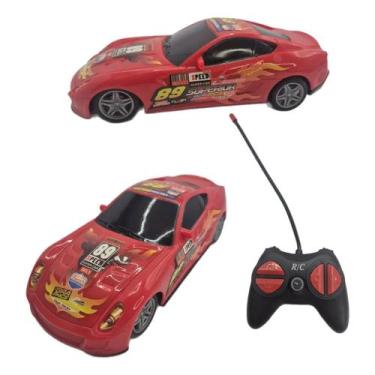 Imagem de Carrinho De Controle Remoto Fênix Brinquedo Infantil - Fenix, Vermelho