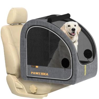 Imagem de Transportadora para Cães PAWZIDEA 69 cm Até 36 kg para Viagem de Carro