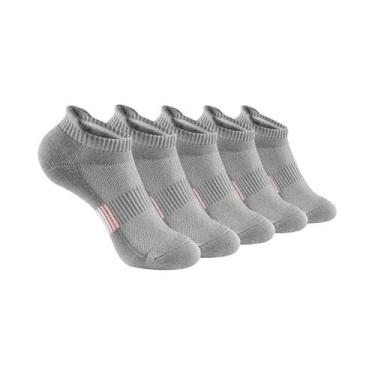 Imagem de Meias Esportivas Respiráveis femininas, 6 Pares Para Corrida, Caminhad