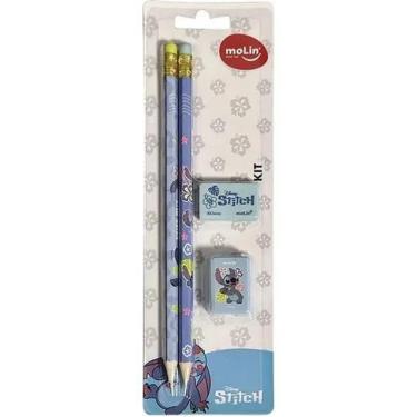 Imagem de Lapis molin stitch 2lp+apont.+borr.cart.c/4