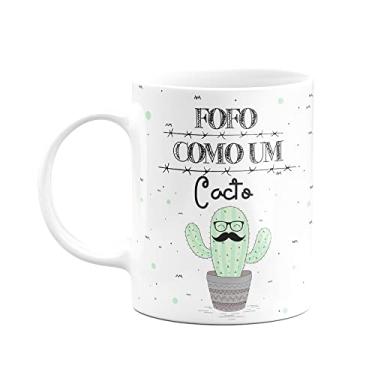 Imagem de Caneca Divertida - Fofo como um cacto