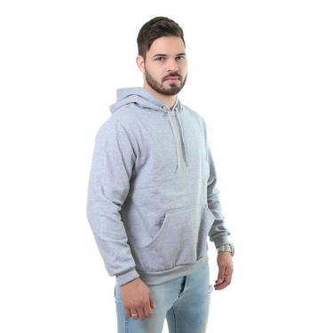Imagem de Moletom Polo North Algodão Fechado Canguru Macio Masculino-Masculino
