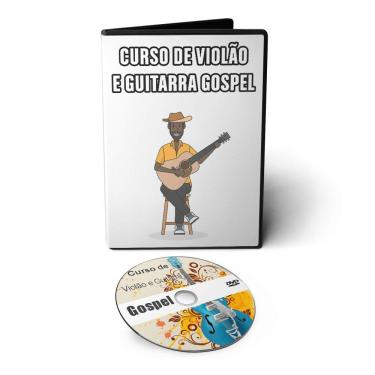 Imagem de Curso de Violão e Guitarra Gospel em DVD Videoaula