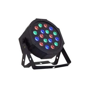 Imagem de Canhão Refletor 18 Led Rgb Jogo De Luz Dj Festa Lk-184 LuaTek