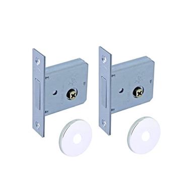 Imagem de Fechadura Tetra Chave Dupla, Arouca Fechaduras, 4002/084-D-Ip, Inox Polido