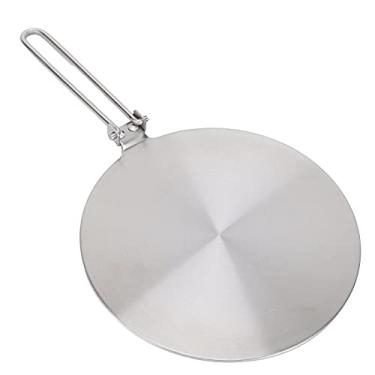 Imagem de Placa de condução de calor do fogão de indução, placa de adaptador de fogão de indução de aço inoxidável para fogão de indução para cozinha (nº 20)