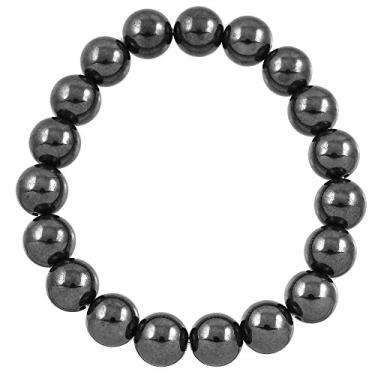 Imagem de Pulseira unissex Falari com el stico semiprecioso de 10 mm