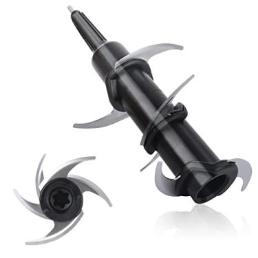 Imagem de Lâmina de substituição para liquidificador Ninja, peças de substituição para liquidificador Ninja de 6 lâminas compatíveis com o sistema de cozinha Nin-ja 1100 jarro para Ni-nja 2,04 l BL660C BL740 BL642 BL500C, lâminas de substituição para ajuste Ninja