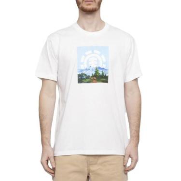 Imagem de Camiseta Element Paradise Sm23 Masculina Off White