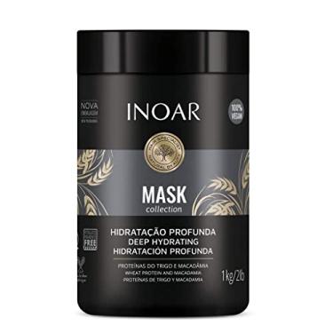 Imagem de Máscara de Tratamento Capilar Inoar Mask 1Kg - Proteínas do Trigo e Macadâmia, Cabelos Reestruturados em Tempo Real