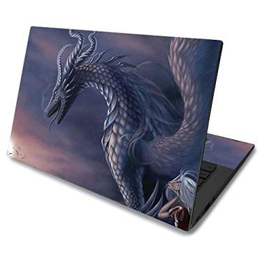 Imagem de MightySkins Skin para Asus Chromebook C425 14" (2019) - Dragon Fantasy | Capa protetora de decalque de vinil exclusivo, durável e fácil de aplicar, remover e mudar estilos | Feito nos EUA