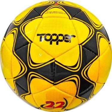 Imagem de Bola De Futebol Society Topper Slick 22 Costurada A Mão - Toppper