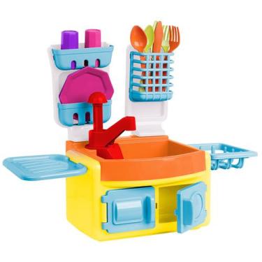 Imagem de Mini Cozinha Infantil Play Time Com Acessorios - Cotiplas