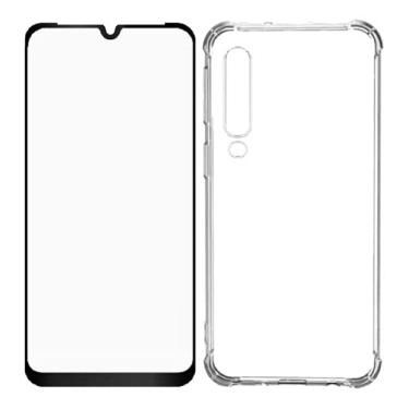 Imagem de Capa Capinha Xiaomi Mi A3 6.08 Pol. + Pelicula Vidro Full 3D Cover - (C7COMPANY)