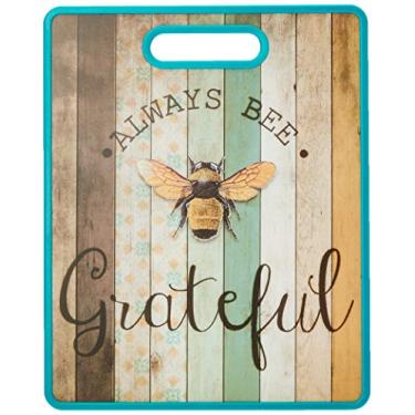 Imagem de Boston Warehouse Tábua de corte Always Bee Grateful, tamanho único, azul
