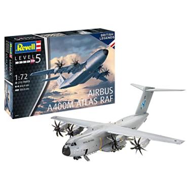 Imagem de Revell RV03822 03822 Airbus A400M Atlas RAF 1:72 Scale Model Kit, Unpainted