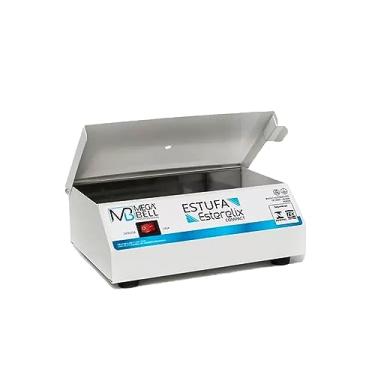 Imagem de Estufa Esterelix Compact Mega Bell - Esterilização de Alicates e Ferramentas de Beleza - Aço Inox - Portátil - Atinge até 170°C