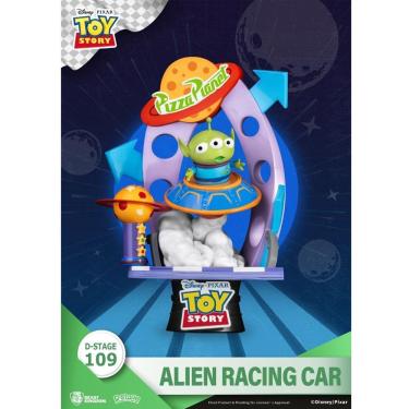 Imagem de Beast Kingdom Toy Story Alien Racing Car D-Stage 6 DS-109