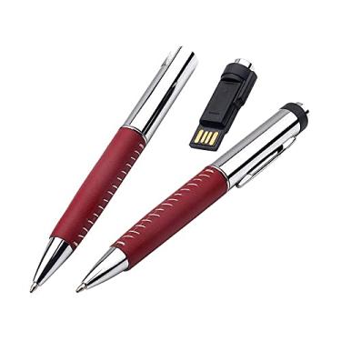 Imagem de Caneta-tinteiro de 128 GB em forma de pen drive USB 2.0, pen drive, pen drive, pen drive, pen drive, pen drive, pen drive, pen drive em U, unidade (marrom)