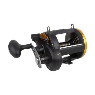 Imagem de Carretilha Perfil Alto Pesca Pesada Saint Kratos 40 4.2:1 Drag 16kg 5 Rolamentos