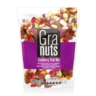 Imagem de Granuts Cranberry Trail Mix Family Pack | Caramelized Peanuts | Crunchy Corn Nuts + Alm...