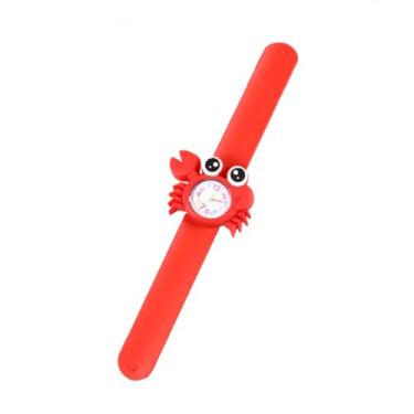 Imagem de USHOBE 2 Unidades lindo relógio para crianças assistir kidswatch relógio de plástico relógios relógio infantil de desenhos animados relógio de pulso infantil animal Presente