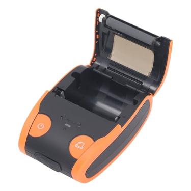 Imagem de Impressora de Bilhetes de Bolso, Impressora Confiável de Recibos AC110-240V, Texto Claro, Impressão Rápida para Etiquetas (Plugue UE)